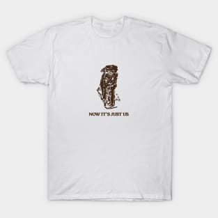 NOW IT'S JUST US Triassic Cuddle T-Shirt